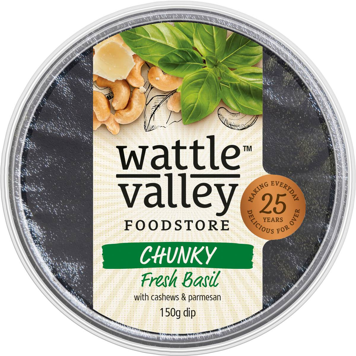 Wattle Valley Chunky Fresh Basil Dip