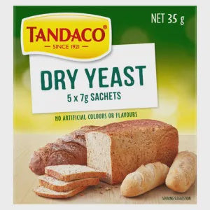 Tandaco Dry Yeast 7g 5pk