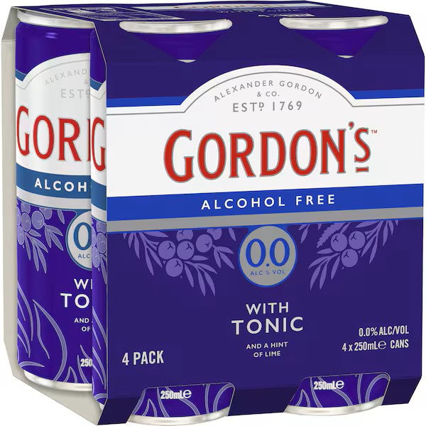 Gordon's Alcohol Free with Tonic