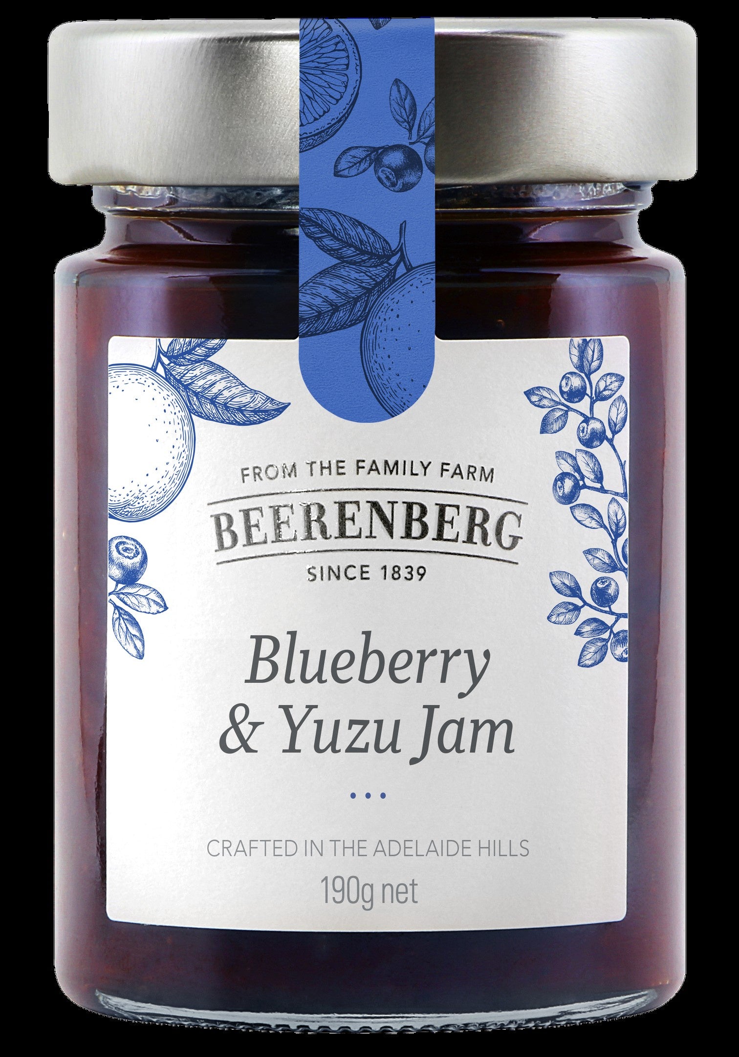 Beerenberg Blueberry Yuzu Jam 190g