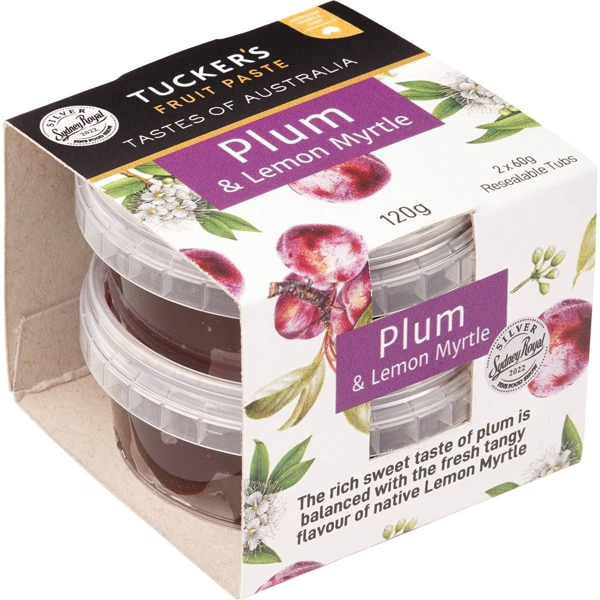 Tuckers Toa Plum & Lemon Myrtle Paste 120gm