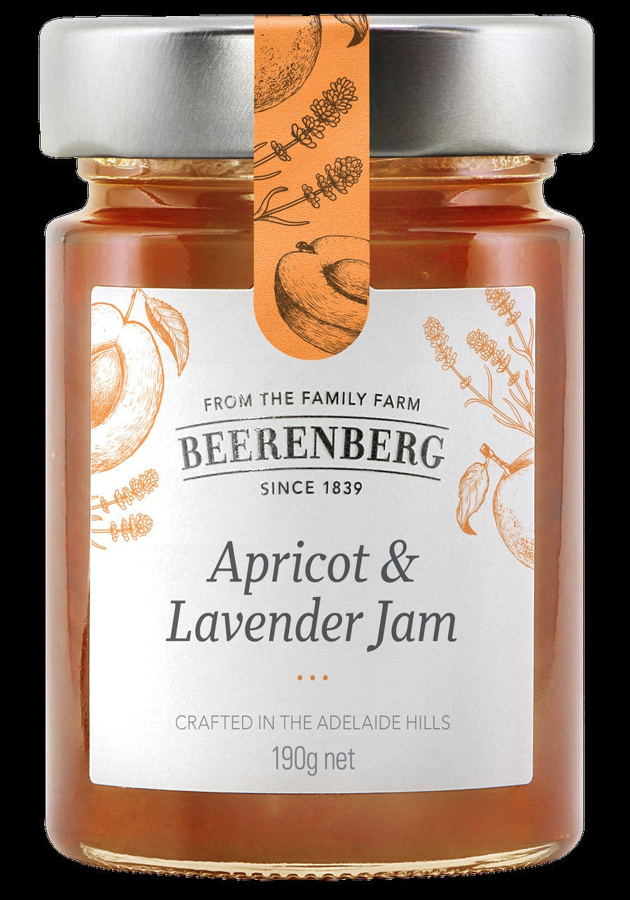 Beerenberg Apricot & Lavender Jam 190g