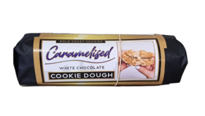 Gold Coast Caramilk Cookie Dough with Belgian White Chocolate Chunks 600g