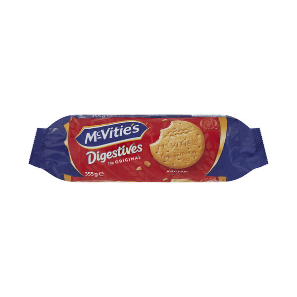 McVities Digestives Biscuits Plain 355g