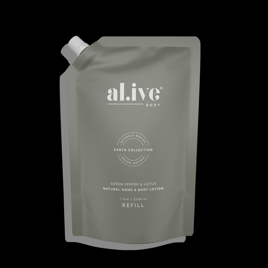 Al.Ive Body GREEN PEPPER & LOTUS HAND & BODY LOTION REFILL