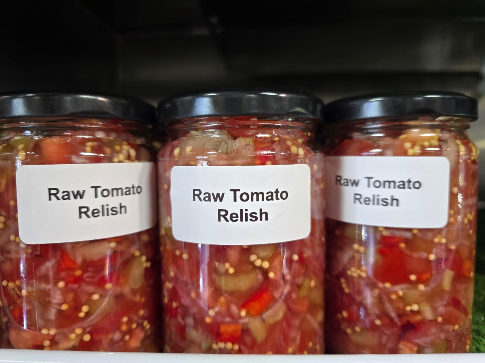 Raw Tomato Relish