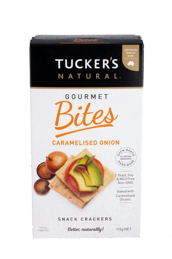 Tuckers Caramelised Onion Bites 115g