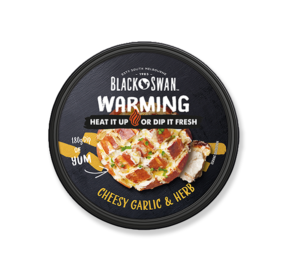 Black Swan Warming Cheesy Garlic & Herb Dip 180g