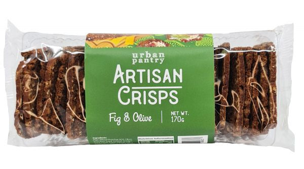 Urban Pantry Artisan Crisps Fig & Olive 170g