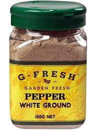GFresh Pepper White Ground 110g