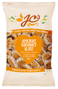 JC'S Quality Foods Apricot Coconut Slice 375g