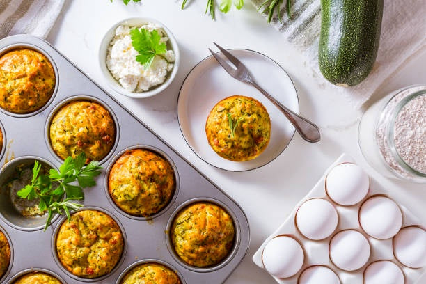 Zucchini Muffins x 9