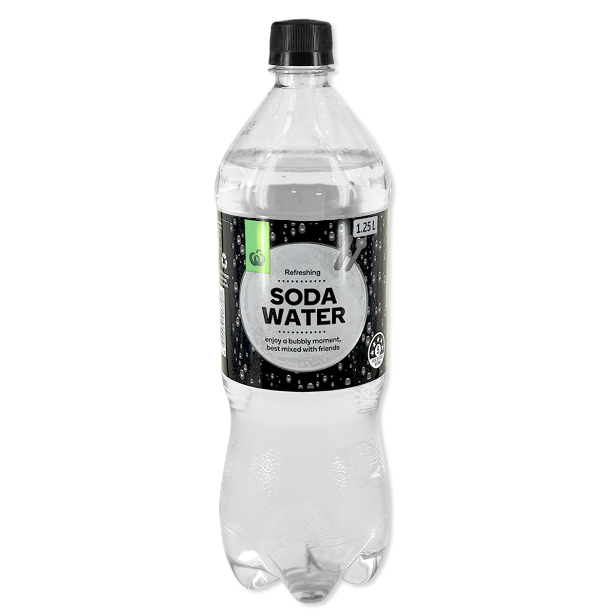 Sparkling Beverages Soda Water 1.25L