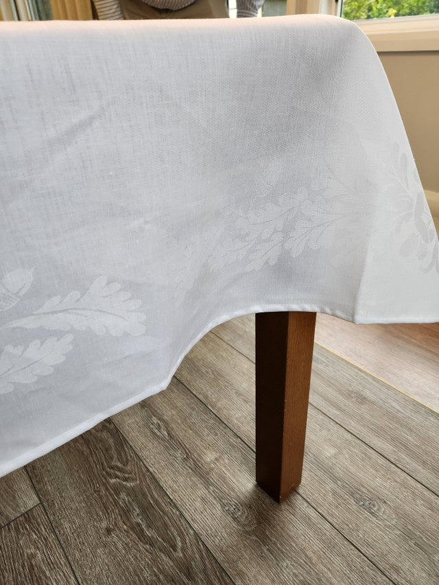 Aston James Pure Linen Tablecloth 113cmx111cm