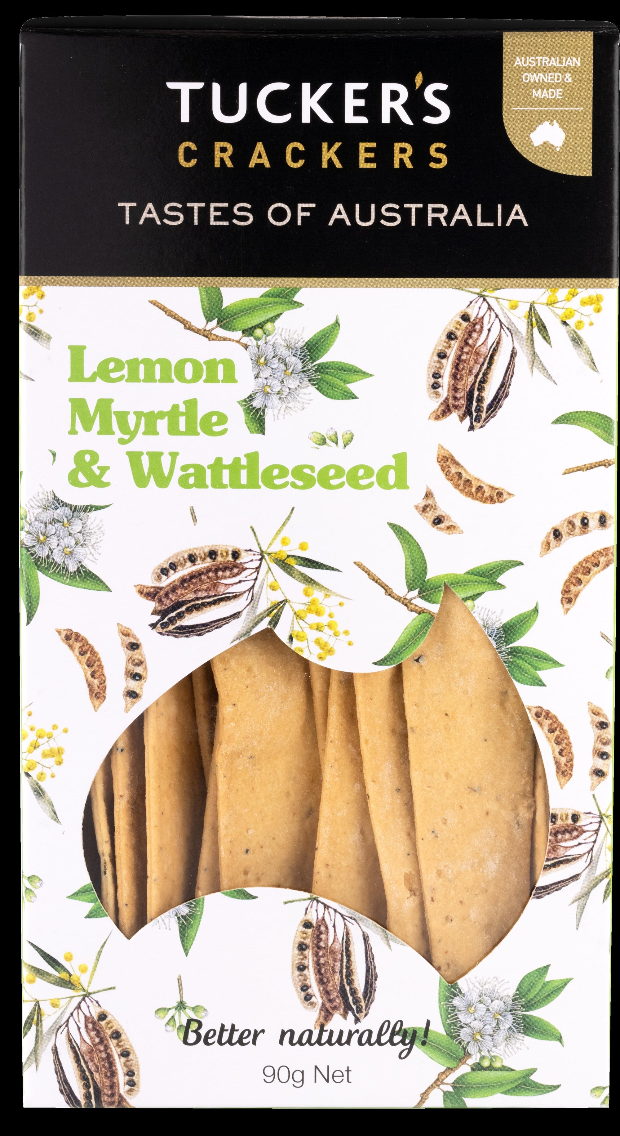 Tuckers Toa Lemon Myrtle Wattleseed 90gm