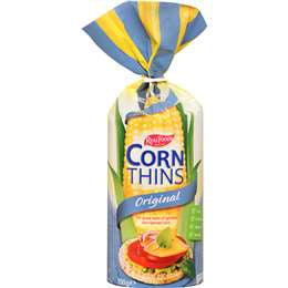 Real Foods Corn Thins Original 125g