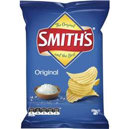 Smiths Chips Crinkle Cut Original 170g