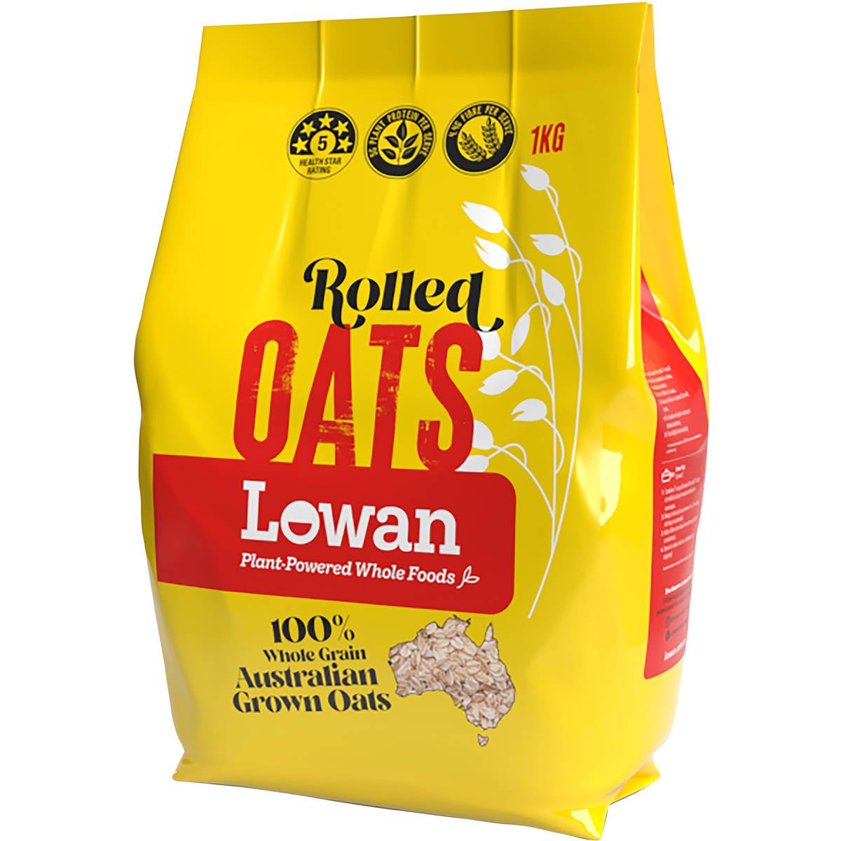Lowan rolled oats 1kg