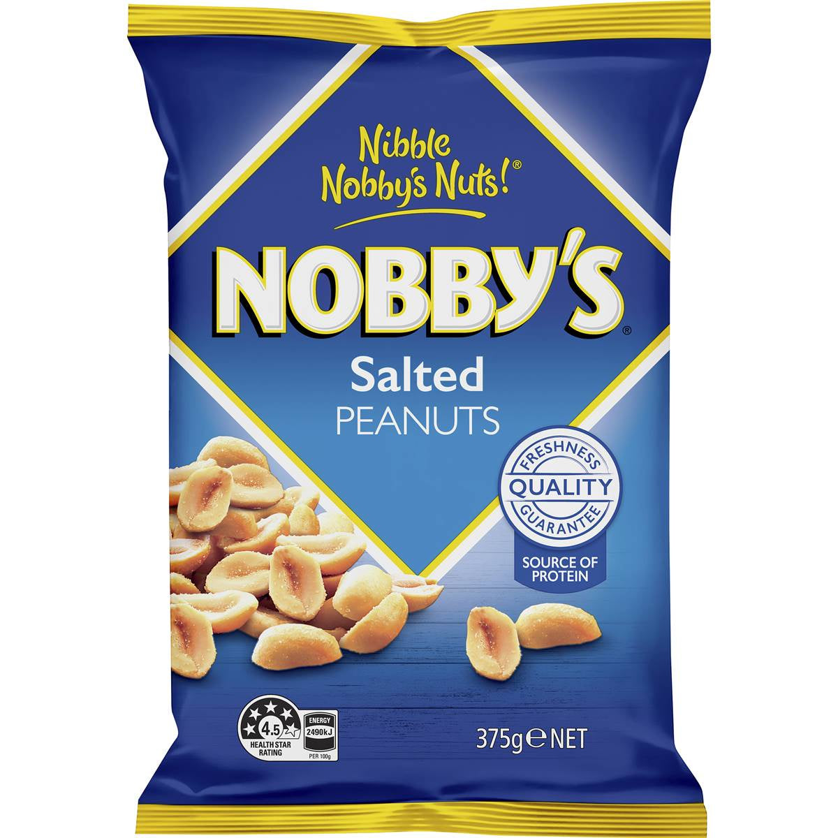 Nobbys Salted Peanuts 375g