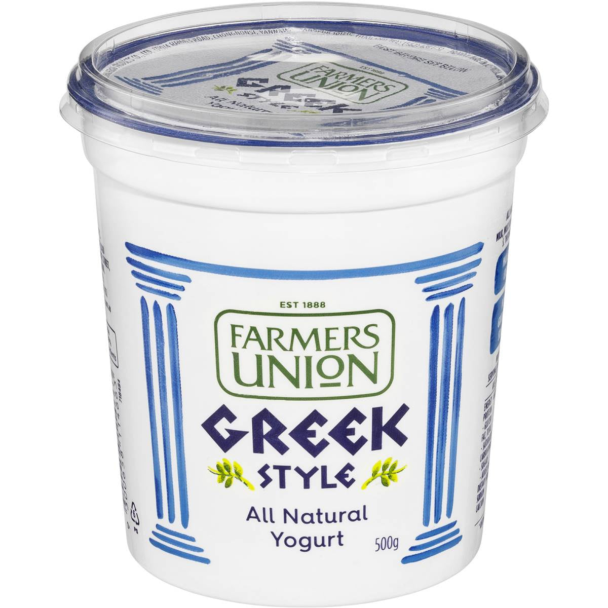 Farmers Union Natural Greek Style Yogurt 500g