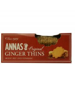 Annas Ginger Thins 150g