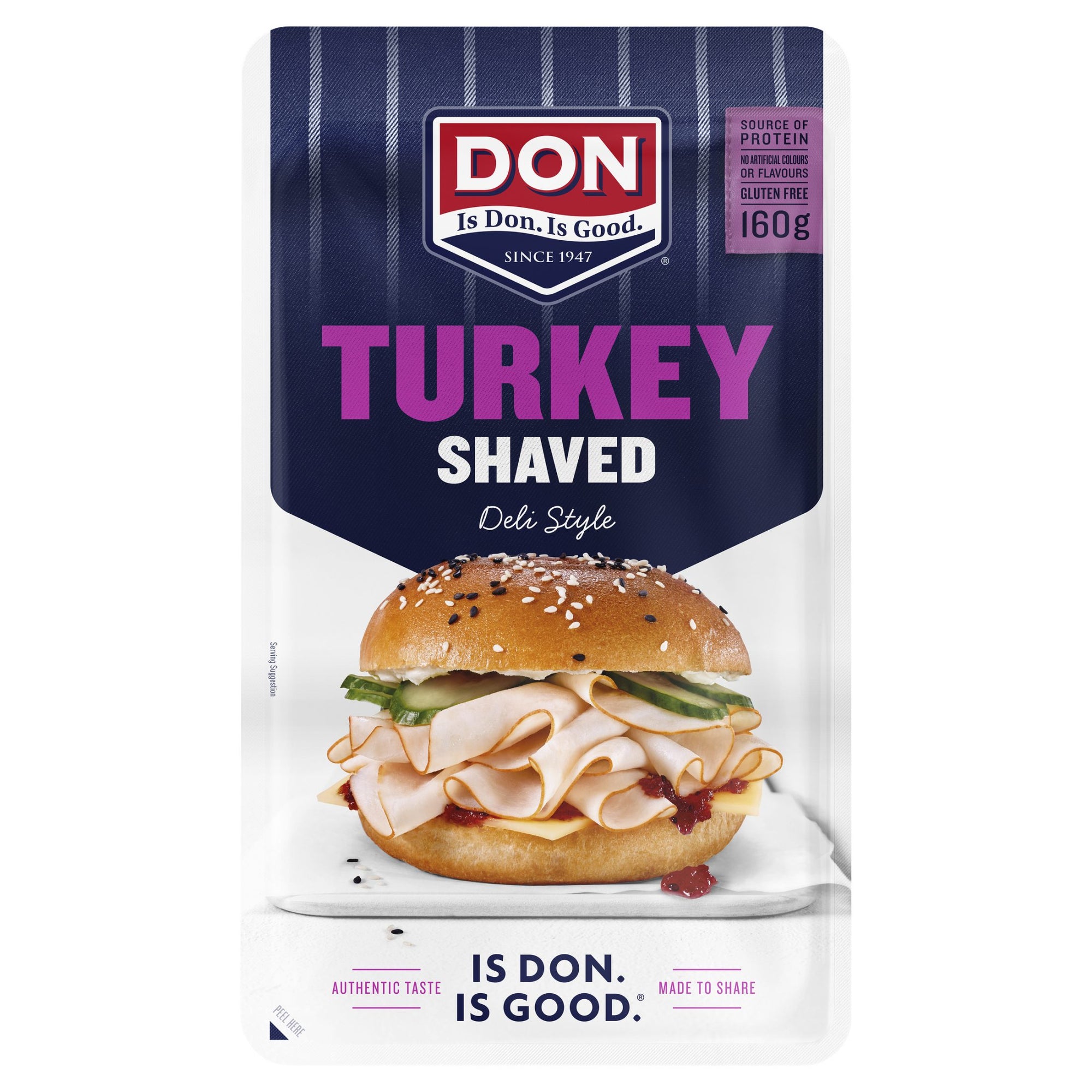 Don Turkey Shaved 160g