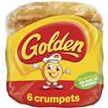 Golden Crumpets Round 6pk