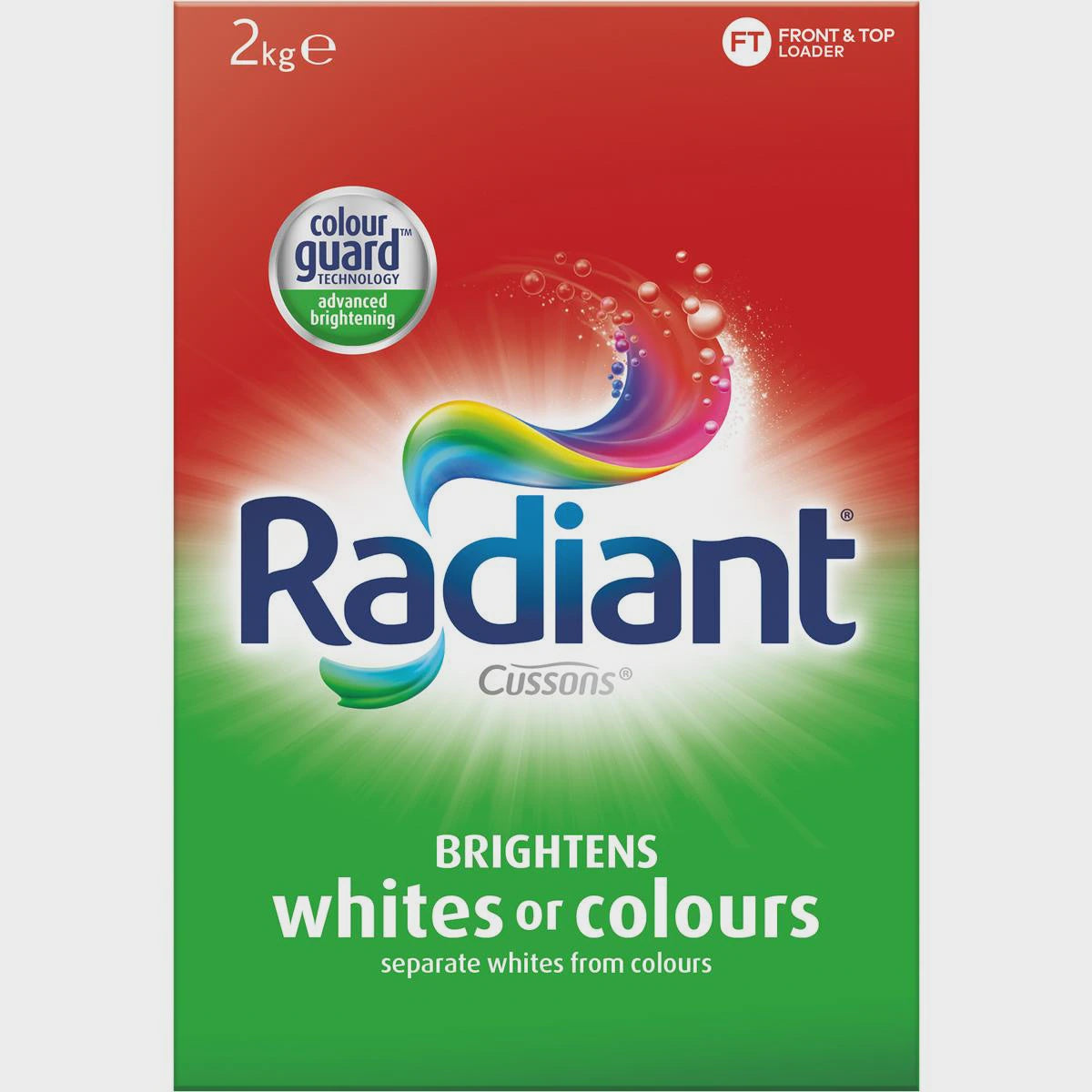 Radiant Whites Or Colours Laundry  Powder 2kg