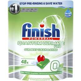 Finish Powerball Quantum Ultimate Pro Dishwasher Tablets 48 Pack