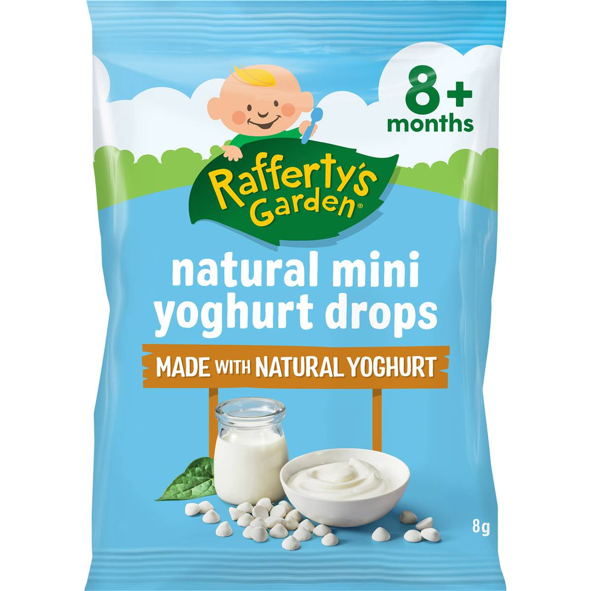 Raffertys Garden Mini Yoghurt Drops 8g