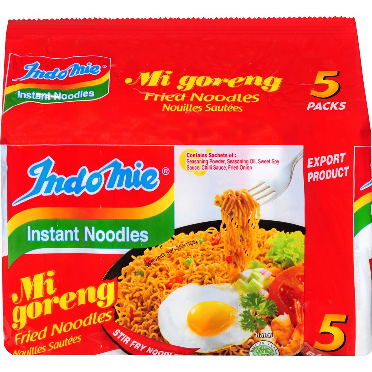 Indomie Mi Goreng Instant Noodles 5 Pk