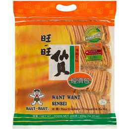 Want Want Senbei Rice Crackers 400g