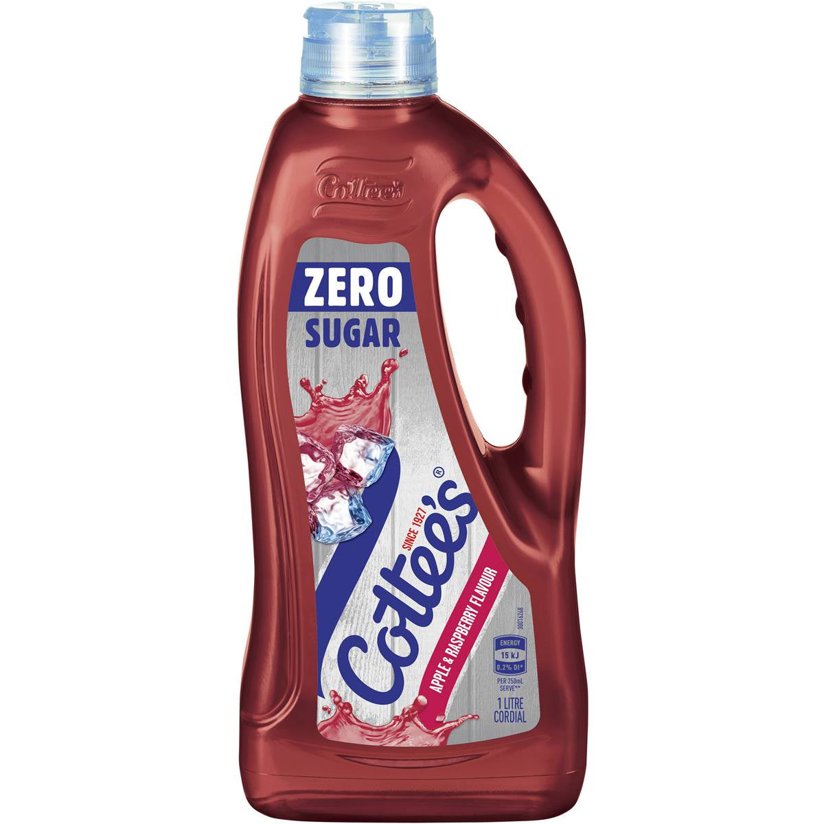 Cottee's Apple & Raspberry Zero Sugar 1L