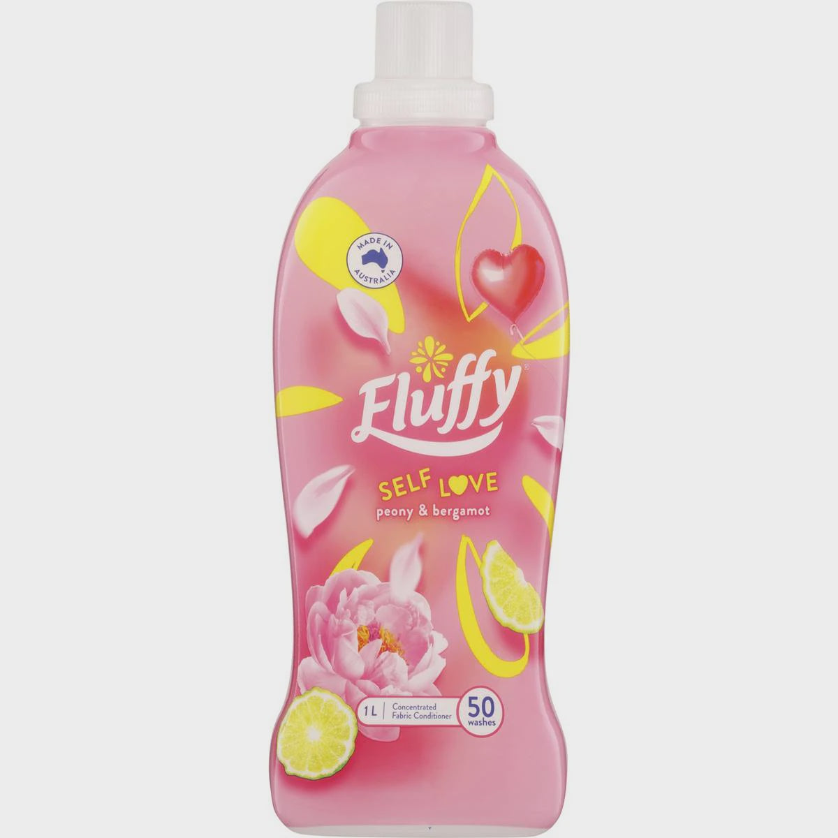 Fluffy Ultra Fabric Softener Self Love Peony 1L