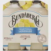 Bundaberg Traditional Lemonade 4 x 375ml