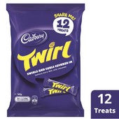 Cadbury Twirl Sharepack 168g 12pk