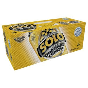 Schweppes Solo Cans  375ml 10pk