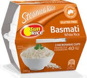 Sunrice Basmati Rice Cup 240g 2pk