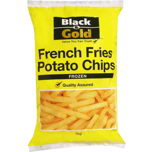 Black & Gold French Fries Frozen 1kg