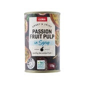 Coles Passionfruit Pulp 170g