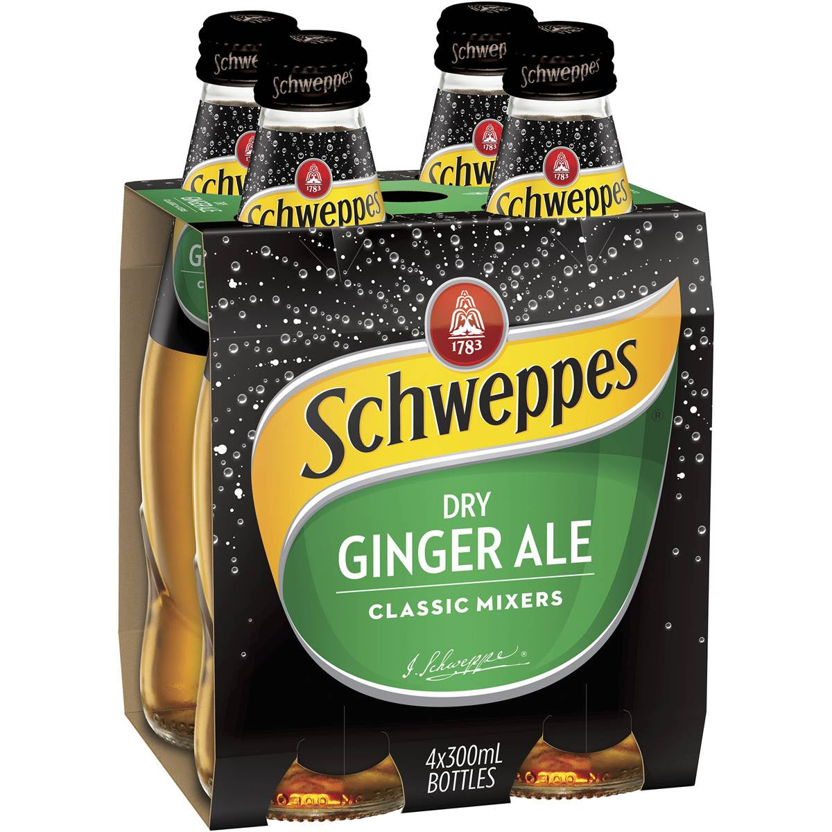 Schweppes Dry Ginger Ale 300mlx4pk