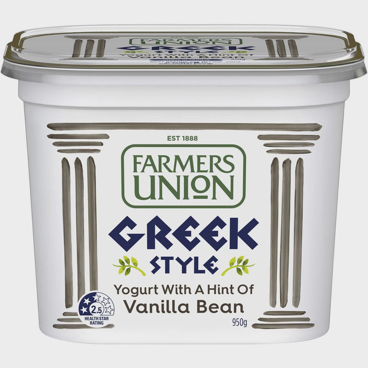 Farmers Union Greek Style Yogurt Vanilla 950g