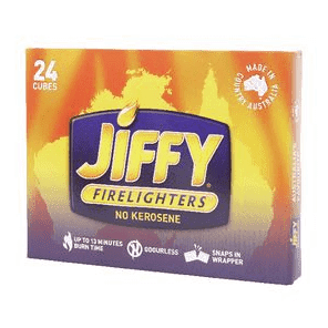 Jiffy Firelighters Economy 24pk