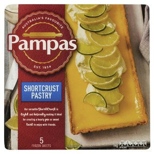 Pampas Shortcrust Pastry 5 Sheets 1kg