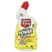White King Toilet Cleaner Lemon Power 700ml