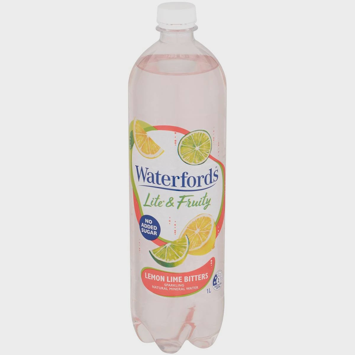 Waterfords Mineral Water Lite & Fruity Lemon Lime Bitters 1L
