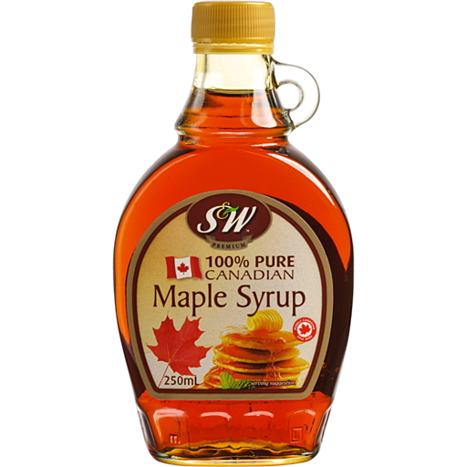 S & W Pure Maple Syrup 250ml