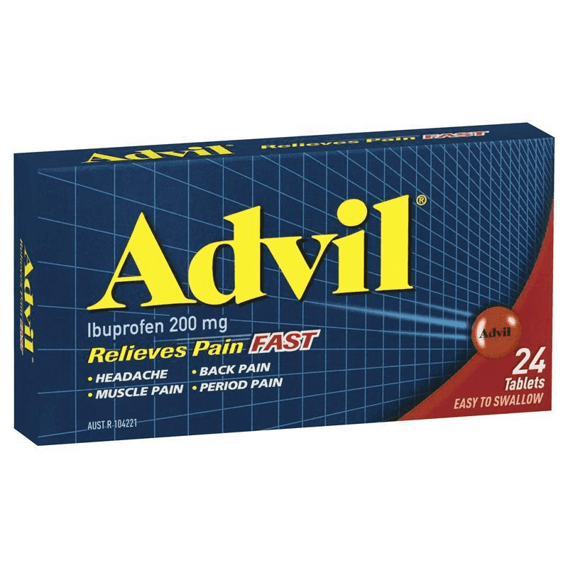 Advil  Ibuprofen 200mg 24pk