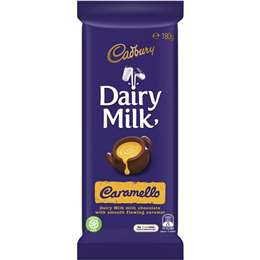 Cadbury Dairy Milk Caramello Block 180g