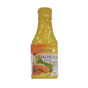 Sunshine Lemon Juice 250ml